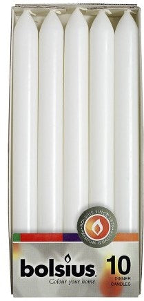 Bolsius Table Candle, 2 cm Diameter x 23 cm Height (Price per 1 pc)