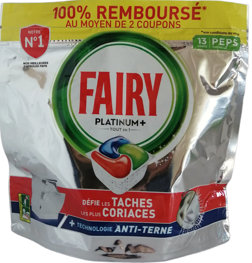 Fairy Platinum Plus Dishwasher Tablets, 13 pcs (Price per 1 pc) - Image 2