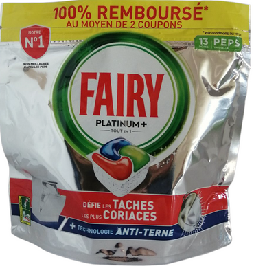 Fairy Platinum Plus Dishwasher Tablets, 13 pcs (Price per 1 pc) - Image 2