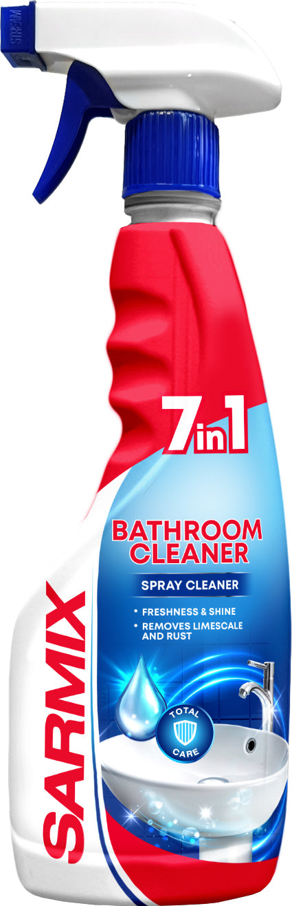 Sarmix 7-in-1 Freshness Bathroom Cleaner Spray, 500 mL