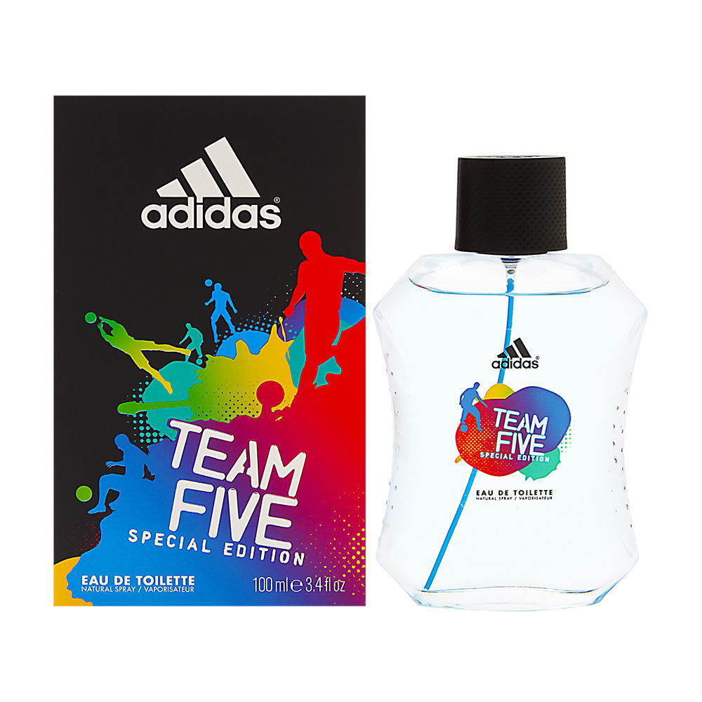 Adidas Team Five Men's Eau de Toilette, 100 mL