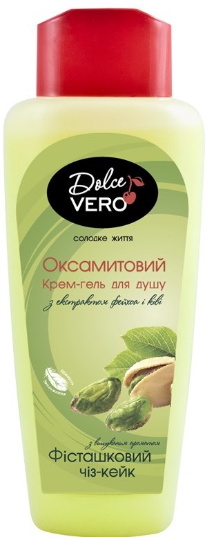 Dolce Vero Pistachio Cheesecake Shower Cream Gel, 330 mL