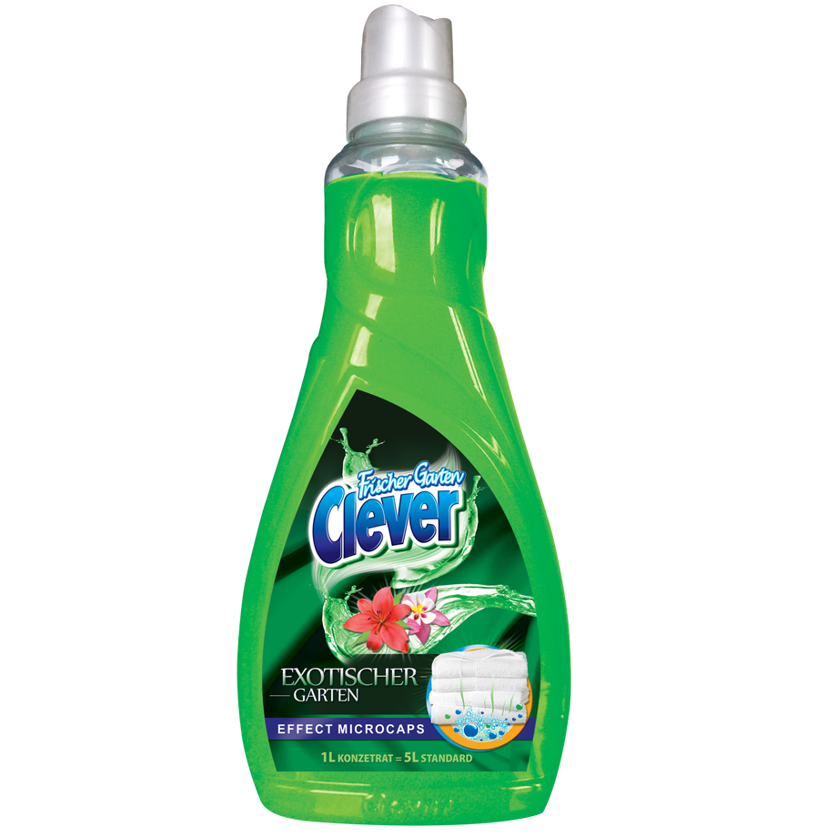 Clever Fresh Garden Exotic Garden Fabric Softener, 1 L - Image 2