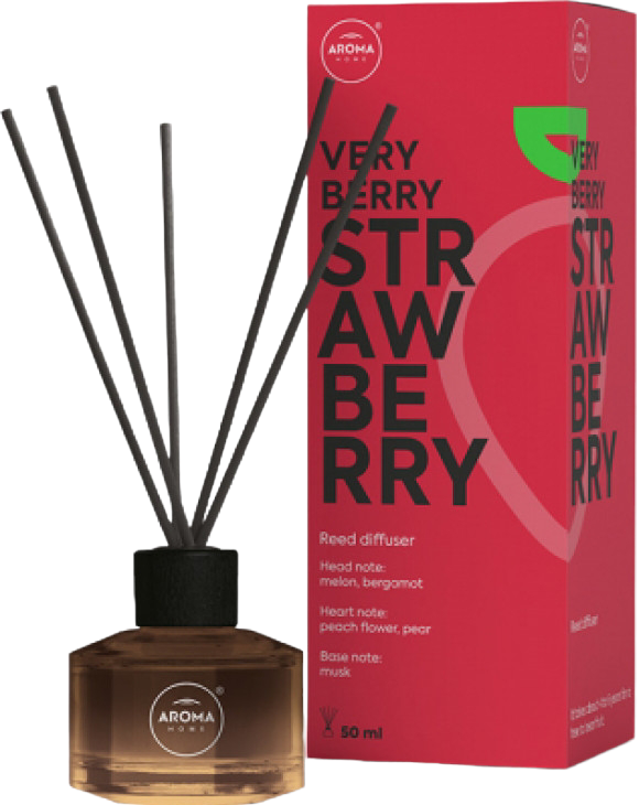 Aroma Stick Strawberry Reed Diffuser, 50 mL