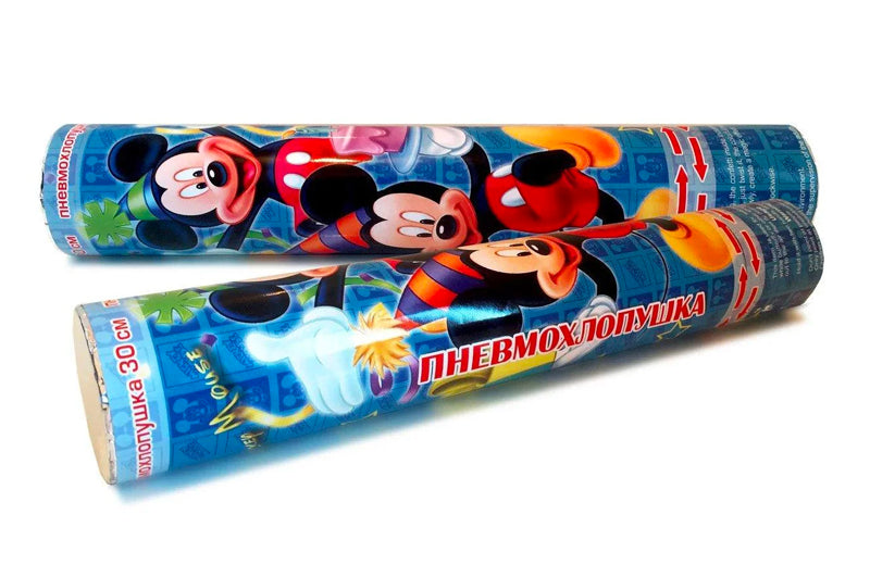 03658 Mickey Mouse Pneumatic Party Popper, 30 cm