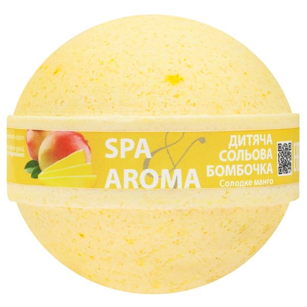 Bioton Spa & Aroma Sweet Mango Kids Salt Bath Bomb, 200 g