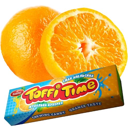 Toffi Time Orange Chewy Candy, 20 g - Image 2