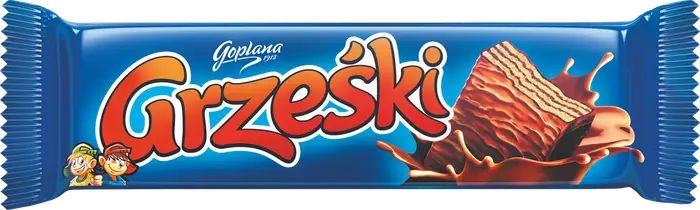 Grzeski Chocolate Wafers, 36 g