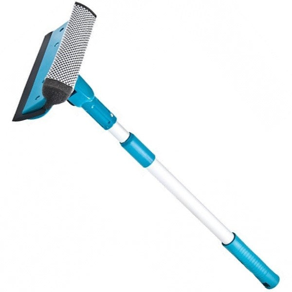 Bi-Plast BP-30 Squeegee with Sponge & Telescopic Handle, 20 cm, Handle 50-70 cm