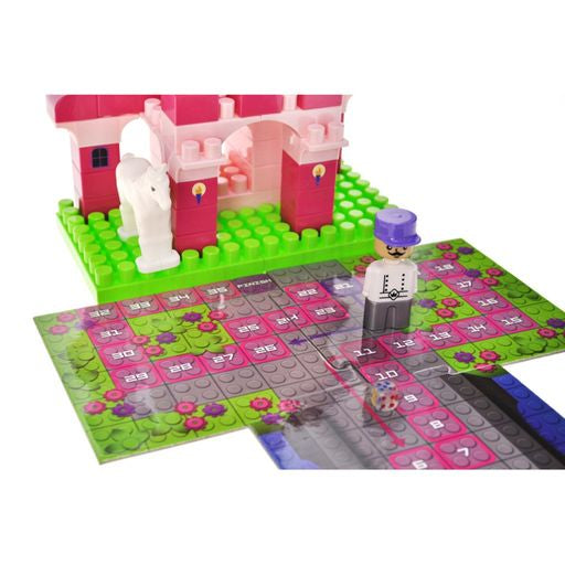 Blocks&Steps QB300-004 3-in-1 Princess Castle Building Set, 74 pcs - Image 4