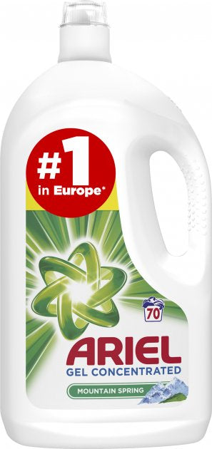 Ariel Mountain Spring Liquid Laundry Detergent, 3850 mL
