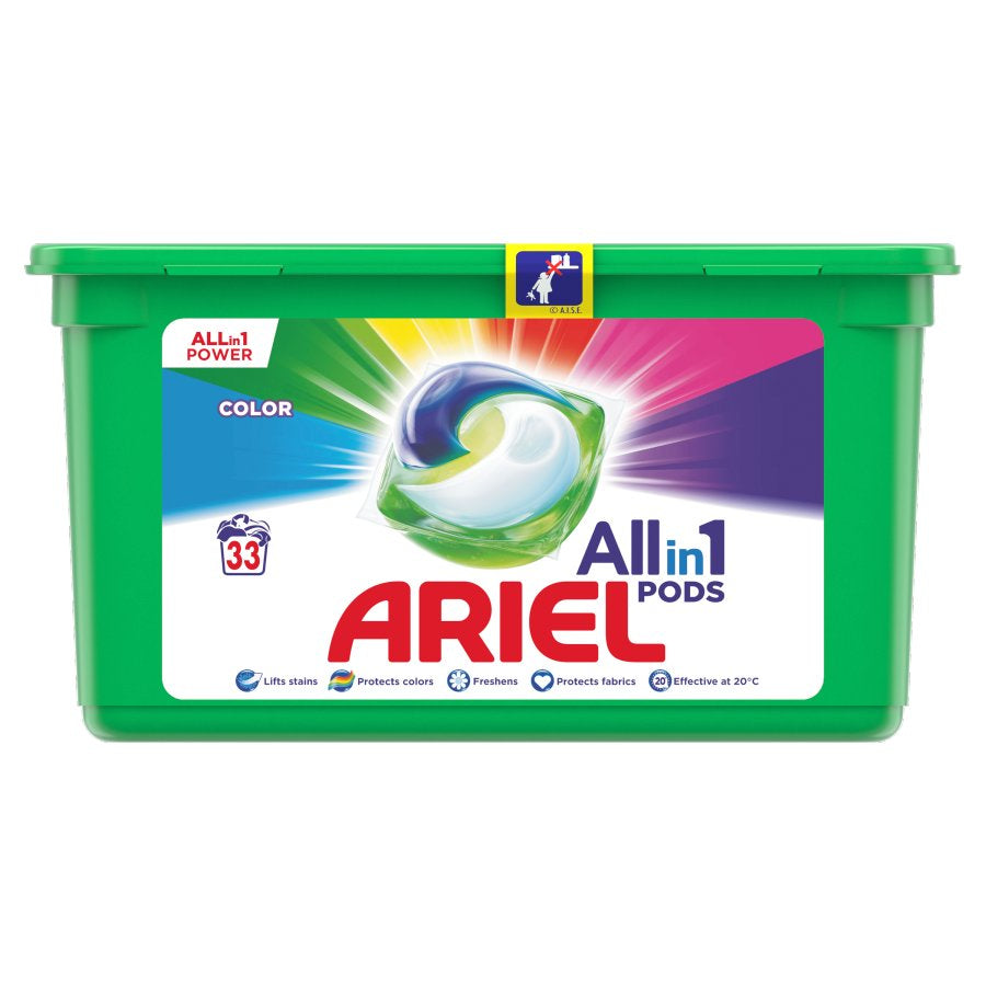 Laundry detergent pods Ariel Pods Color 33 pcs (priced per piece)