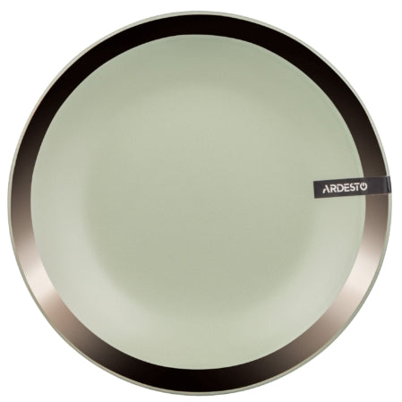 Ardesto Liguria Green Day AR2919LGC Ceramic Dessert Plate, 19 cm