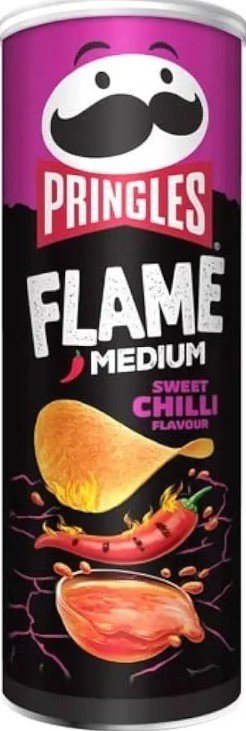 Pringles Sweet Chilli Medium Potato Chips, 160 g