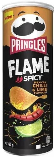 Pringles Mexican Chilli & Lime Spicy Potato Chips, 160 g