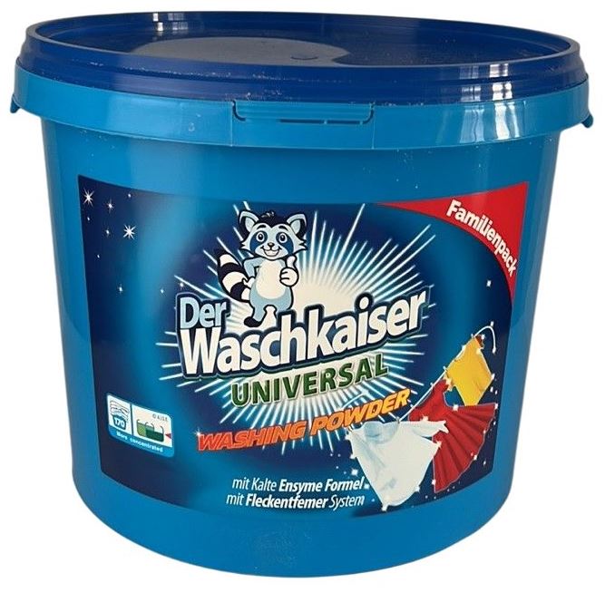 DerWaschkaiser Пральний порошок Universal 10кг відро